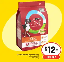 IGA Purina One Dry Dog Food offer