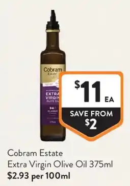 Foodworks Cobram Estate Extra Virgin Olive Oil offer