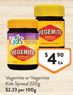 Foodworks Vegemite Kids Spread offer