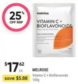 Healthy Life Melrose Vitamin C + Bioflavonoids offer