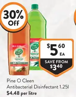 Foodworks Pine O Clean Antibacterial Disinfectant offer