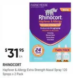 Healthy Life RhinoCort Hayfever & Allergy Extra Strength Nasal Spray offer