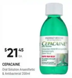 Healthy Life Cepacaine Oral Solution Anaesthetic & Antibacterial offer