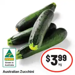 IGA Australian Zucchini offer
