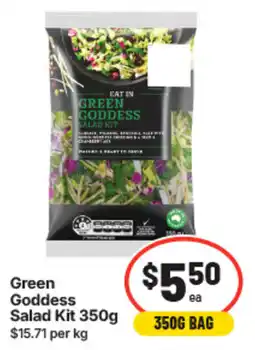 IGA Eat In Green Goddess Salad Kit offer