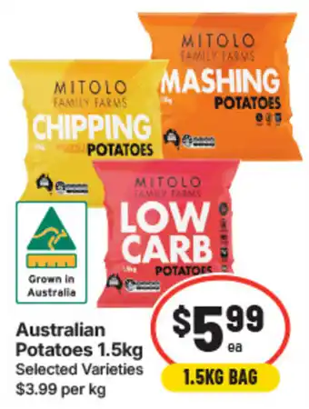 IGA Mitolo Family Farms Australian Potatoes offer