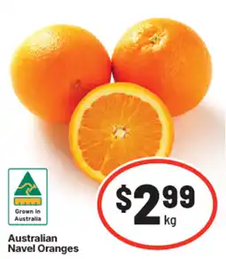 IGA Australian Navel Oranges offer