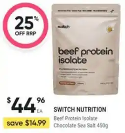 Healthy Life Switch Nutrition Beef Protein Isolate offer