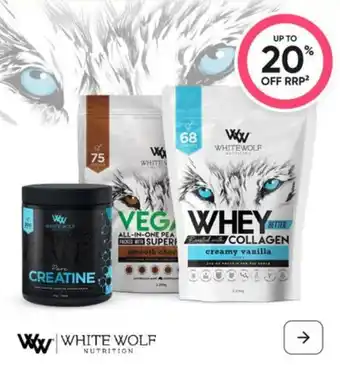 Healthy Life White Wolf Nutrition Whey Better offer