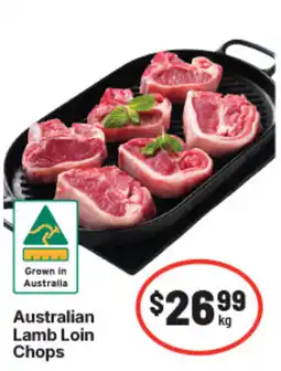 IGA Australian Lamb Loin Chops offer