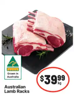 IGA Australian Lamb Racks offer