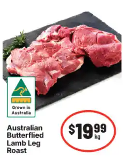 IGA Australian Butterflyed Lamb Leg Roast offer