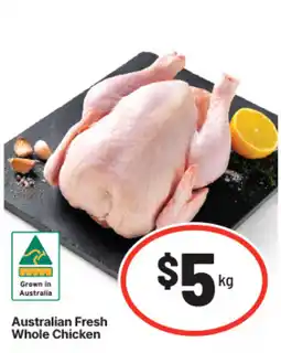 IGA Australian Fresh Whole Chicken offer