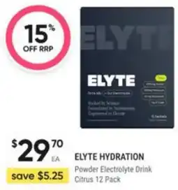 Healthy Life Elyte Hydration Powder Electrolyte Drink offer