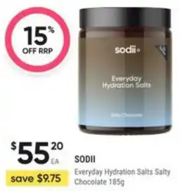 Healthy Life Sodii Everyday Hydration Salts Salty Chocolate offer