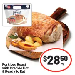 IGA Family Chef Pork Leg Roast offer