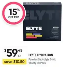 Healthy Life Elyte Hydration Powder Electrolyte Drink Variety 30 Pack offer