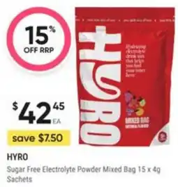 Healthy Life Hyro Sugar Free Electrolyte Powder Mixed Bag offer