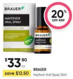 Healthy Life Brauer Hayfever Oral Spray offer
