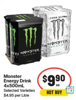 IGA Monster Energy Drink offer