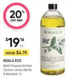 Healthy Life Koala Eco Multi-Purpose Kitchen Cleaner Lemon Myrtle & Mandarin offer