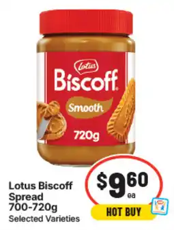 IGA Lotus Biscoff Spread offer
