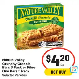 IGA Nature Valley Crunchy Granola Bars offer