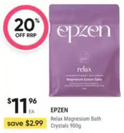 Healthy Life Epzen Relax Magnesium Bath Crystals offer