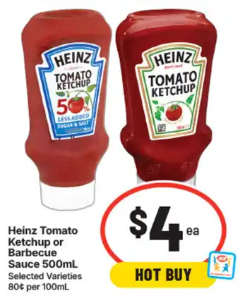 IGA Heinz Tomato Ketchup offer