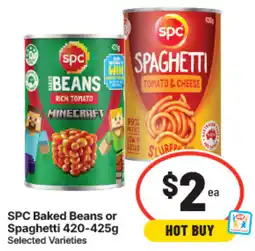 IGA SPC Baked Beans or Spaghetti offer