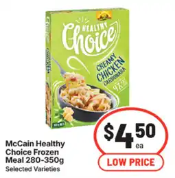 IGA McCain Healthy Choice Frozen Meal offer