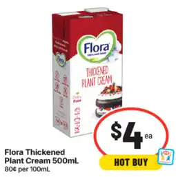 IGA Flora Thickened Plant Cream offer