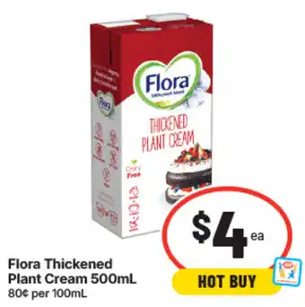 IGA Flora Thickened Plant Cream offer