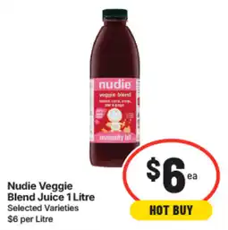 IGA Nudie Veggie Blend Juice offer