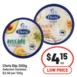 IGA Chris Dip Selected Varieties offer