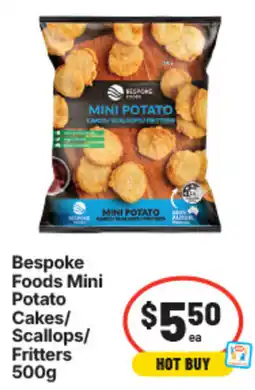 IGA Bespoke Foods Mini Potato Cakes offer