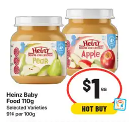 IGA Heinz Baby Food offer