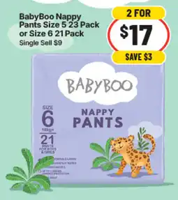 IGA BabyBoo Nappy Pants offer