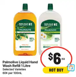 IGA Palmolive Liquid Hand Wash Refill offer
