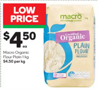 Woolworths Macro Organic Flour Plain offer