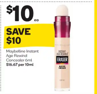 Woolworths Maybelline Instant Age Rewind Age Rewind offer