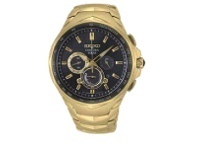 Shiels Seiko Coutura SSC754P Gold Stainless Steel Mens Watch offer