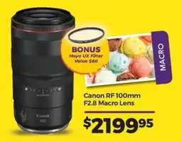 Teds Cameras Canon RF 100mm F2.8 Macro Lens offer