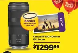 Teds Cameras Canon RF 100-400mm ISU Zoom offer