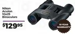 Teds Cameras Nikon Aculon 10x25 Binoculars offer