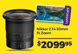 Teds Cameras Nikkor Z 14-30mm f4 Zoom offer