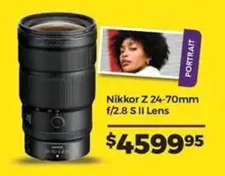 Teds Cameras Nikkor Z 24-70mm f/2.8 S II Lens offer