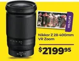 Teds Cameras Nikkor Z 28-400mm VR Zoom offer