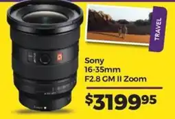 Teds Cameras Sony 16-35mm F2.8 GM II Zoom offer