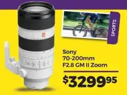 Teds Cameras Sony 70-200mm F2.8 GM II Zoom offer